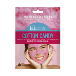 Cotton candy face mask